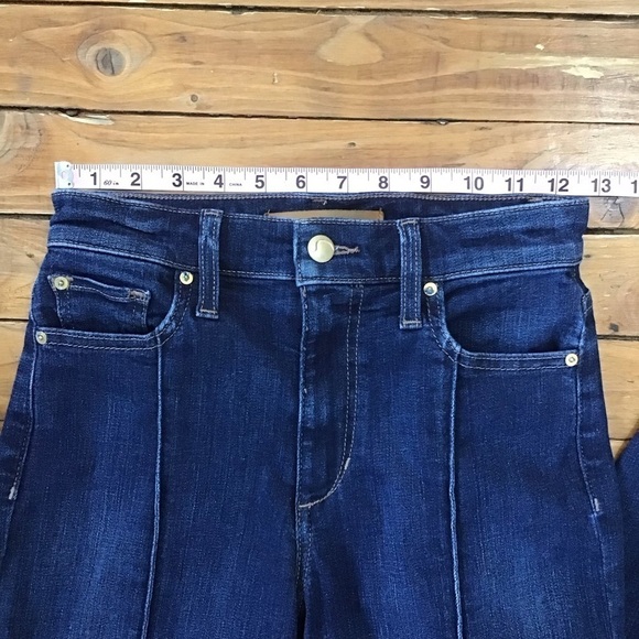 JOE’S jeans Flawless The Charlie high rise skinny ankle size 24 pleated high - Picture 8 of 13